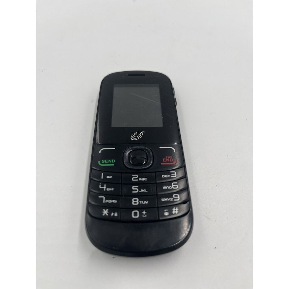 Alcatel Black One Touch Tracfone A205G Call Phone No Battery Untested
